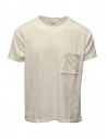 Kapital t-shirt bianca con taschino frontale acquista online EK-362 WHITE