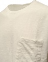 Kapital white t-shirt with front pocket EK-362 WHITE price