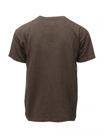 Kapital T-shirt marrone con taschino frontale acquista online