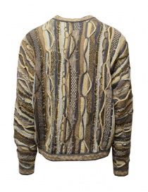 Kapital maglia Gaudy in cotone beige e blu acquista online