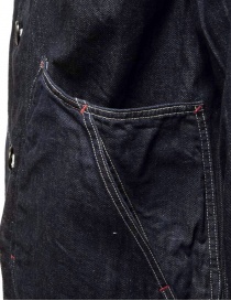 Kapital giacca multitasche in denim blu scuro prezzo
