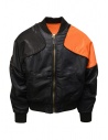 Kapital bomber-cuscino primaverile nero e arancione acquista online K2203LJ003 BLACK