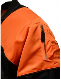 Kapital black and orange spring bomber-pillow mens jackets buy online