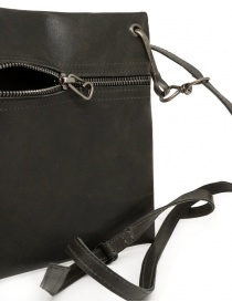 Deepti clutch piatta in pelle di cavallo nera borse acquista online
