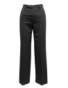 Cellar Door Jona grey palazzo trousers with crease buy online JONA LW348 97 ANTRACITE