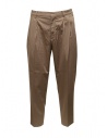 Cellar Door Ron trousers in dove brown cotton buy online RON LF308 069 TORTORA