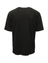 Kapital T-shirt nera con bandiere applicate EK-1224 BLK prezzo
