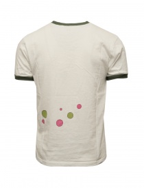 Kapital white T-shirt with green and pink pop print price