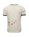 Kapital T-shirt bianca con stampa pop verde e rosa K2203SC055 WHITE prezzo