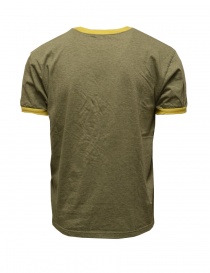 Kapital T-shirt khaki con orsetto chitarrista prezzo