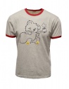 Kapital T-shirt grigia con orsetto chitarrista acquista online K2204SC087 LGY