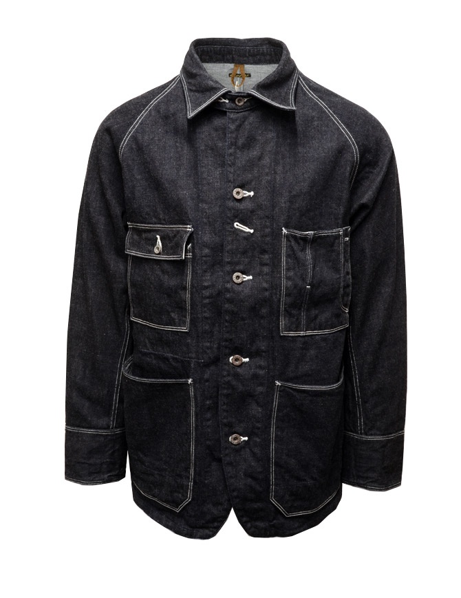 Kapital giacca in denim indaco EK-1387 EK-1387 IDG giubbini uomo online shopping