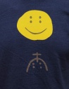 Kapital blue T-shirt with Smile and stylized rain motif K2204SC101 IDG price