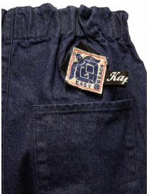 Kapital Easy Beach Go dark blue cropped jeans