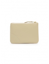 Comme des Garçons SA8100 off white leather coin purse wallets buy online