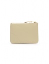 Comme des Garçons SA8100 off white leather coin purse SA8100 OFF WHITE buy online