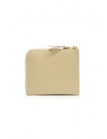 Comme des Garçons SA3100 mini wallet in white leather wallets buy online