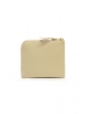 Comme des Garçons SA3100 mini wallet in white leather SA3100 802 buy online
