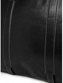Il Bisonte black leather tablet holder briefcase bags price