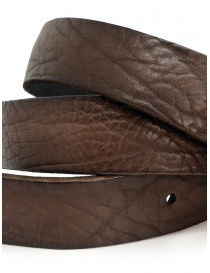 Post & Co. dark brown leather belt price