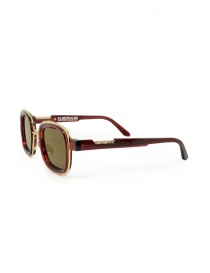 Kuboraum Z8 Red red and gold sunglasses