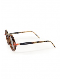 Kuboraum P1 tortoiseshell round sunglasses