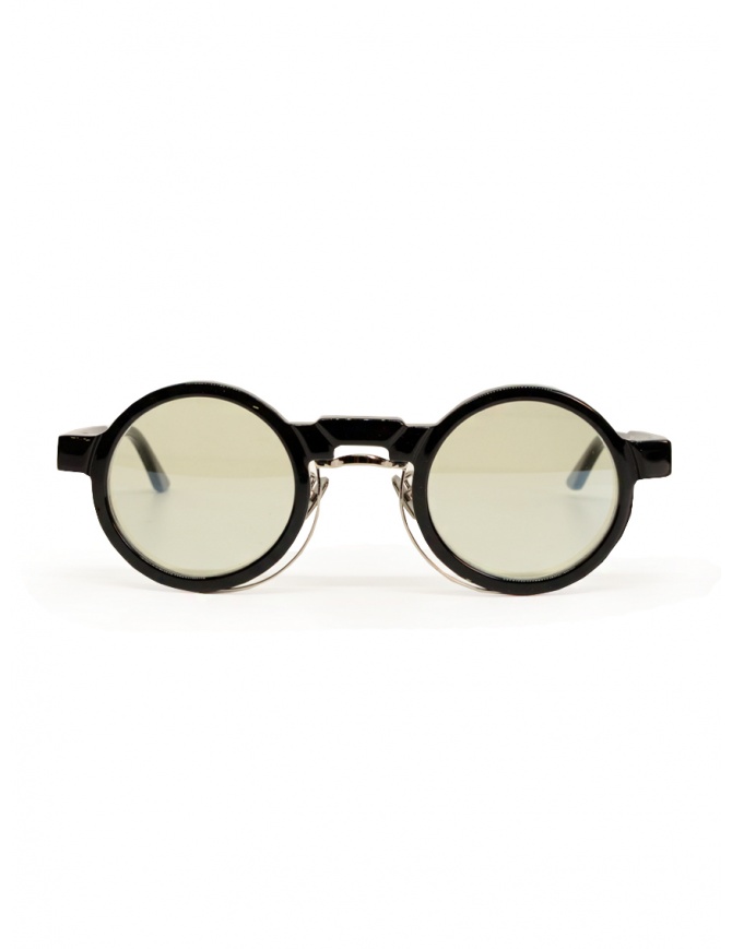 Kuboraum N9 black round glasses with grey lenses N9 46-30 BS glasses online shopping