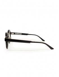 Kuboraum N9 occhiali rotondi neri con lenti grigie prezzo