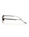 Kuboraum H71 occhiali da sole in metallo nero lenti flashgoldshop online occhiali