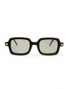 Kuboraum P2 occhiali rettangolari nero opaco e marrone acquista online P2 50-22 BM CH grey1*