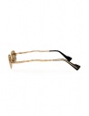 Kuboraum Z18 occhiali rettangolari dorati lenti bronzo Z18 48-22 PG bronzegold prezzo