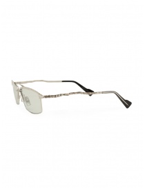 Kuboraum H57 occhiali rettangolari argentati lenti verdi acquista online