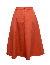 Cellar Door Ambra A-line skirt in orange ripstop cotton price