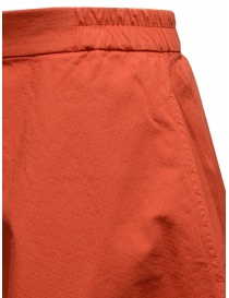 Cellar Door Ambra A-line skirt in orange ripstop cotton womens skirts buy online
