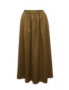 Cellar Door Greta brown checkered seersucker skirt buy online GRETA PF551 26 CARAMEL CAFE'
