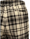 Cellar Door Alfred black and white checked cropped pants ALFRED P LQ270 201 BURRO/NERO buy online