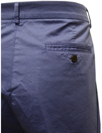 Cellar Door Lenny blue cotton bermuda shorts mens trousers buy online