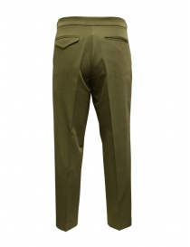 Cellar Door Leo T olive green cropped pants with buckles price