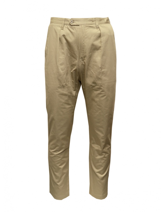 Camo Comanche pantaloni classici beige AI0086 COMANCHE BEIGE pantaloni uomo online shopping