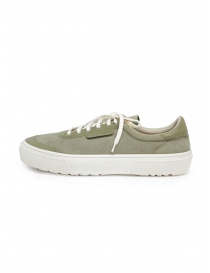 Shoto Dorf sneakers kaki in suede prezzo