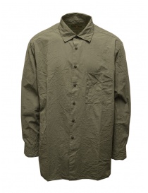 Casey Casey oversized khaki green shirt 19HC264 LICHEN order online