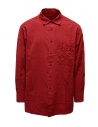 Casey Casey camicia oversize rossa acquista online 19HC264 RUST