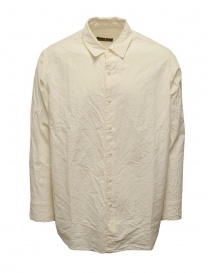 Casey Casey camicia oversize color bianco naturale scontati online