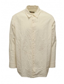 Casey Casey oversized shirt in natural white 19HC265 NATURAL order online