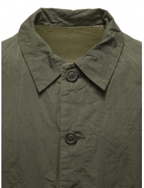 Casey Casey giacca camicia reversibile verde cachi prezzo