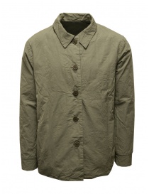 Casey Casey giacca camicia reversibile verde cachi giacche uomo acquista online