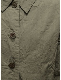 Casey Casey giacca camicia reversibile verde cachi acquista online prezzo