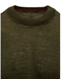 Casey Casey pullover in lana verde cachi da uomo acquista online