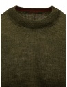 Casey Casey pullover in lana verde cachi da uomoshop online maglieria uomo