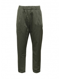 Casey Casey Verger pantaloni reversibili verde cachi 19HP168 KAKI LICHEN order online
